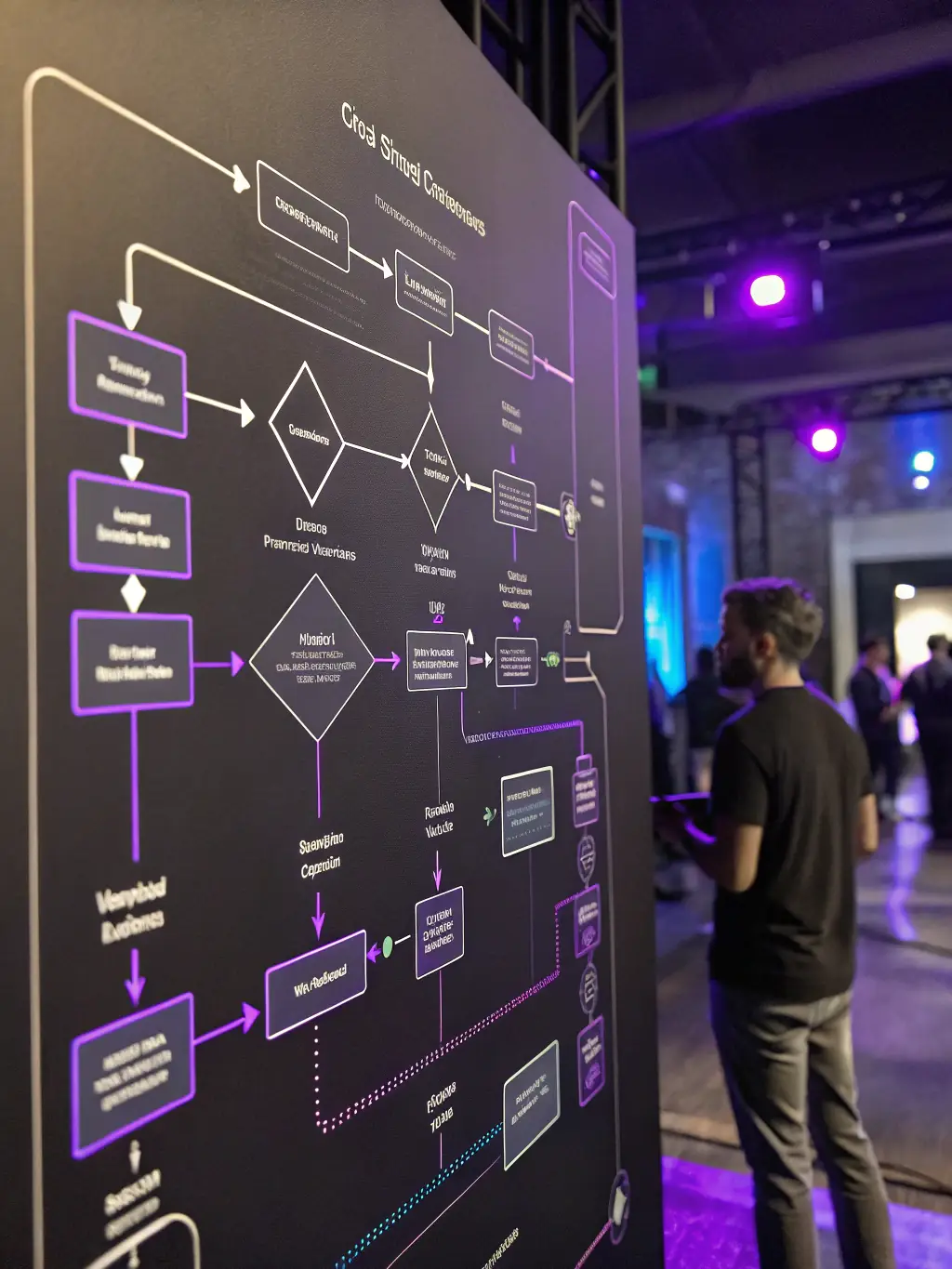 A diagram illustrating data lineage, tracing the flow of data from its origin to its current state within the A3R platform, emphasizing transparency and auditability.