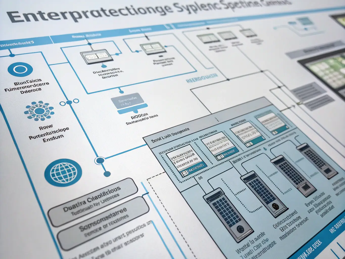 A network diagram illustrating the seamless integration and scalability of the A3R platform across a large enterprise, highlighting its ability to handle growing data volumes and complex governance requirements.